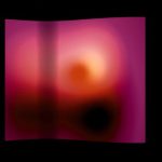 Anne-Sarah Le Meur, "Rouge funambule", capture d'écran d'images de synthèse animées en temps réel non enregistrées